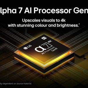 LG 86 inch NanoCell TV α7 AI Processor Gen8 technology visualization