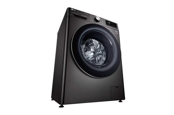 LG 9kg washer dryer F4R5VGG2E Black Steel with AI DD and Steam
