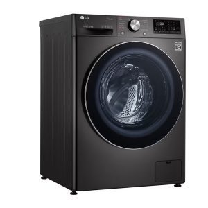 LG 9kg washer dryer F4R5VGG2E Black Steel with AI DD and Steam