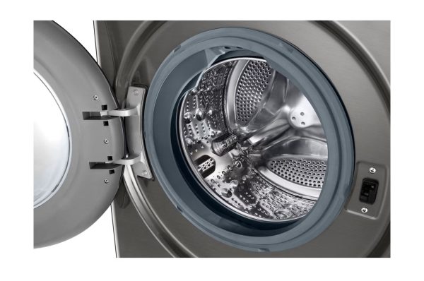 LG 11kg front load washer embossing stainless steel drum with slim lifters