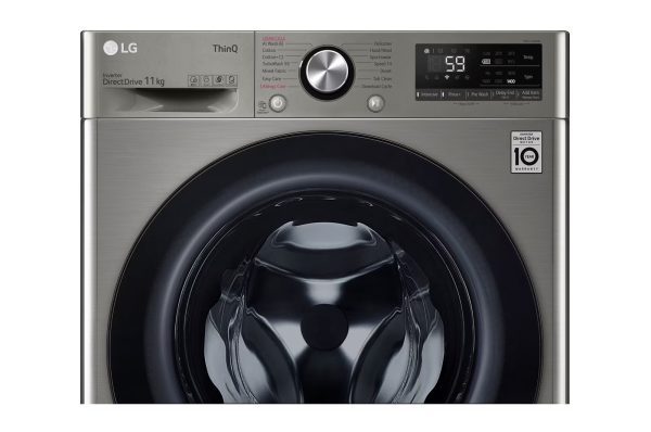 LG 11kg front load washer Dial and Touch LED control panel