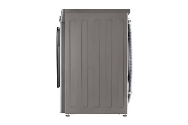 LG 11kg front load washer right side view with door open