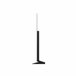 LG 77 inch OLED evo side view showing slim OLED profile