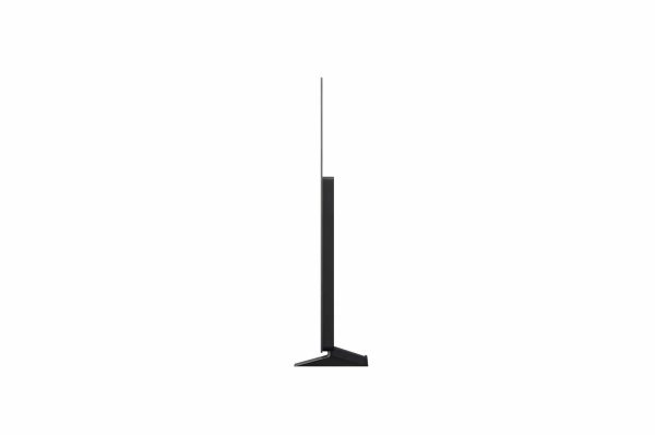 LG 77 inch OLED evo side view showing slim OLED profile